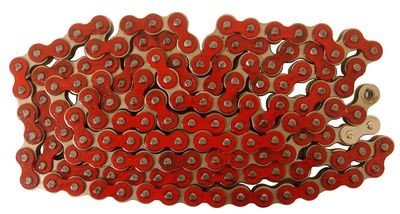 ketting 420, 140 schakels  DMP Rood
